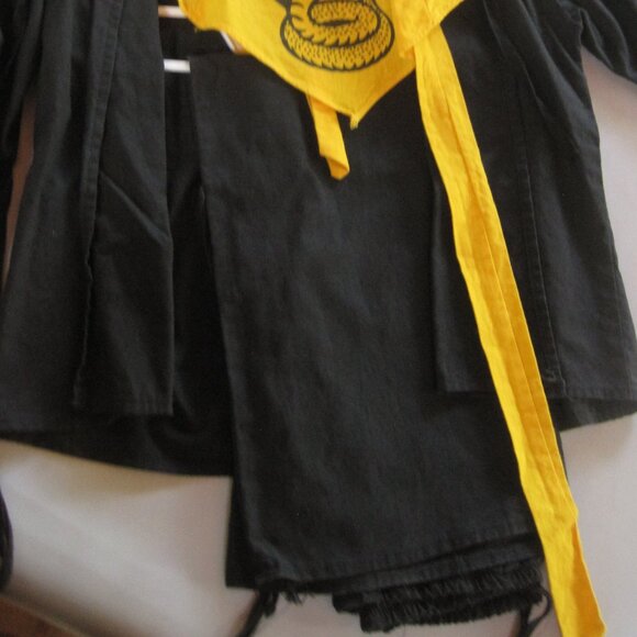 Halloween Costume Cobra Con Ninja Child Size Small 100% Cotton - Picture 5 of 7